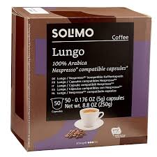 I switched from nespresso pods a few years ago and tried most of . Amazon Com Amazon Brand Solimo Lungo Capsules 50 Ct Compatible With Nespresso Original Brewers Health Household