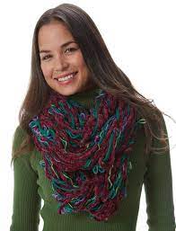 Try out the classic wool family of 100% warm wool. Pretty Pirouette Arm Knit Cowl In Patons Pirouette Knitting Patterns Lovecrafts