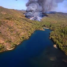 Polis eşkâli belirlenen şüphelilerin peşinde. Mugla Marmaris Te Orman Yangini Son Dakika Haberleri