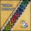 New "Hidden Rainbow" Rainbow Loom Bracelet/How To - YouTube