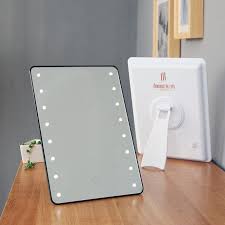 led化妆镜台式镜子可爱欧式触屏智能调光公主镜带灯方形梳妆镜 淘宝网 electronic products iphone design