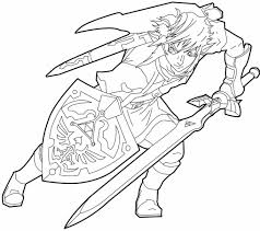 Free Zelda Coloring Pages