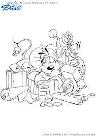 coloriage diddl www enfants coloriages com