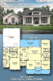 It's all about the architectural details with emphasis on natural materials in the craftsman home. Plan 51817hz Country Craftsman House Plan With Split Bedrooms House Plans Farmhouse Craftsman House Plan Craftsman House Plans