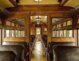 Vintage Train Interior Luxury Train Old Train Train Depot