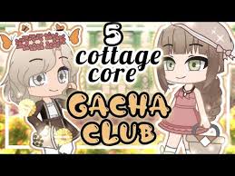 Gacha Glub 5 Aesthetic Cottage Core Outfit Ideas For Gacha Club Mini Movie Gcmm Oc Youtube Club Outfits Club Character Aesthetic