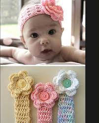 Manoosh Crochet369 On Instagram Staylish Baby Band باند كروشية مواليد طلبات بيع متا Baby Headbands Crochet Crochet Baby Headband Pattern Baby Girl Crochet
