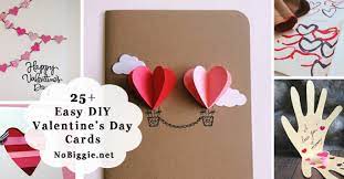 See more ideas about valentines cards, valentine day cards, handmade valentine. 25 Easy Diy Valentine S Day Cards Nobiggie
