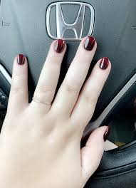 Black And Red Ombre Dip Nails Red And Black Ombre Dip Nails Friday The 13th Style Dipped Nails Black Ombre Nails