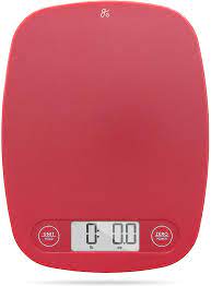 There are even serious coffee drinkers who measure their grounds by weight. Greatergoods Digital Food Kitchen Scale Cherry Red Walmart Com Walmart Com