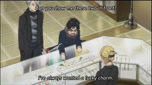 Fanarts anime anime characters yuri on ice fondos yuri on ice victor garçon anime hot fangirl victor nikiforov katsuki yuri yuuri katsuki. Forever Crying About Yoi How Many Rings Did Yuuri Buy