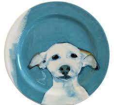 Sally Muir Dog Plate