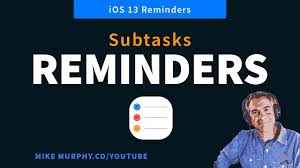 Reminders How To Create Subtasks In Ios 13 Youtube
