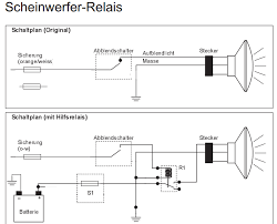W168 Relaisschaltung Fur Lichtschalter