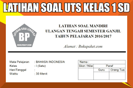 Yang bisa digunakan untuk melengkapi administarsi guru yang dapat di unduh secara gratis dengan menekan tombol soal uts bahasa arab kelas 1 sd mi semester 2 adalah file berformat doc pdf dapat anda download dan edit sesuai dengan keinginan anda. Latihan Soal Uts Pts Kelas 1 Sd Mi Semester 1 2 Lengkap