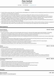 Chief Financial Officer Resume Example Best Of Cfo Resume Sample In 2020 Chief Financial Officer Resume Examples Job Resume Examples