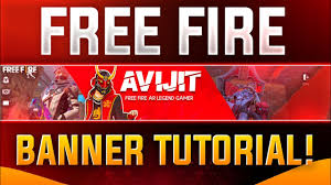 • social links • 5 different layouts variations • retina ready • free fonts used 4 gaming channel youtube banner are specially made for gamers or gaming channels, it also can be used for other channels like reviewing. How To Make Free Fire Banner For Youtube Channel Free Fire Banner Tutorial Youtube