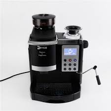 It grinds your beans and brews them into a great cup of espresso. Devisib Professional All In One Automatic Espresso Coffee Machine Americano Maker 220v 110v With Bean Grinder And Milk Frother
