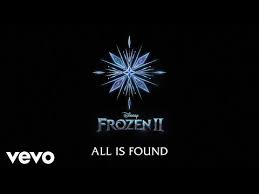 Evan Rachel Wood All Is Found From Frozen 2 Lyric Video Youtube Lyrics Songs Disney Music