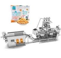 China Fully Auto Induction Popcorn Line Automated Batch ...