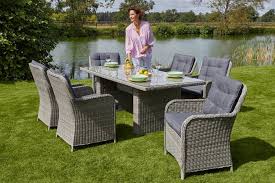 Klassisch und perfekt geeignet für jeden garten oder terrasse. Konifera Gartenmobelset Menorca Diningset Fur 6 Personen Geeignet Online Kaufen Otto