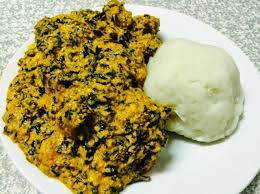 The egusi soup is often thickened with ground melon seeds. Pounded Yam And Egusi Soup Steemit