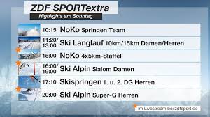 Schöner fernsehen zdf live stream. Zdf Wintersport Live Und Im Livestream Zdfmediathek