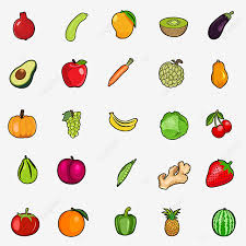Untuk mendownload gambar buah buahan untuk diwarnai cukup mudah. Gambar Set Sayuran Buah Segar Berwarna Warni Desain Vektor Organik Menu Clipart Buah Buahan Vektor Png Dan Vektor Dengan Latar Belakang Transparan Untuk Unduh Gratis