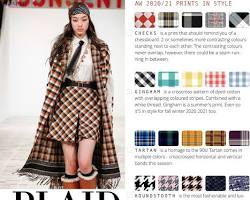 Plaid fashion trend for fall 2023