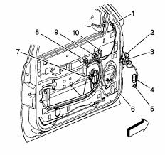 Gray right front speaker positive wire (+): Door Part Diagram 2002 Chevy 1500 Wiring Diagram Station Station Lionsclubviterbo It
