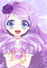 Image result for purple anime