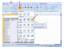 pivot table and pivot chart tutorial step 5 excel analytics