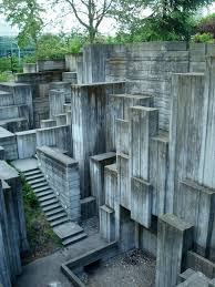 Concrete Garden Brutalist Architecture Concrete Architecture Urban Landscape