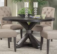 Alpine Furniture Newberry Round Dining Table In Salvaged Grey 1468 25 Round Dining Room Table Dining Room Table Round Dining Room