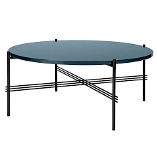 Rated 4.5 out of 5 stars. Gubi Ts Coffee Table 80 Cm Black Navy Blue Glass Finnish Design Shop