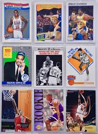 Please refer to the pictures. Sold Price 322 Nba Hoops Vintage Basketball Trading Cards Magic Johnson Phil Jackson Michael Jordan John Paxson Tom Chambers Dennis Rodman Plus Many More March 4 0120 5 30 Pm Mst