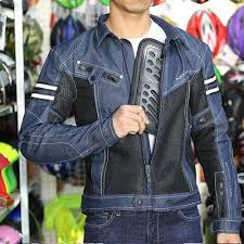Áo giáp Jean Komine JK-006 có đệm gù bảo hộÁo giáp Jean Komine JK-006
