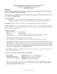 Wow your future employer with this simple cover letter example format. Syllabus Foundations Of Engineering Ii Engr 112 Docsity