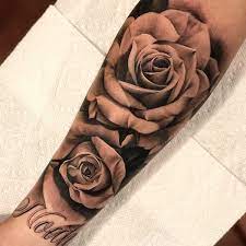 Pinterest Gaaabbriellaa Rose Tattoos For Men Rose Tattoo Sleeve Tattoos