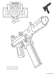 Print Machine Pistol Fortnite Coloring Pages Coloring Books Fox Coloring Page Coloring Pages For Boys