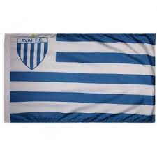 ) is a brazilian football team from florianópolis in santa catarina, founded on september 1, 1923.their home stadium is estádio aderbal ramos da silva, also known as ressacada, with a capacity of 17,800. Bandeira Avai Torcedor Escudo Branca E Azul Futfanatics