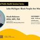 Zilber College of Public Health Seminar – Black event image