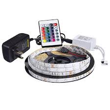 Chromacast Flexible Waterproof Rgb Led Strip Power Adapter Controller 16 5 Cc Ls Rgb Kit 1