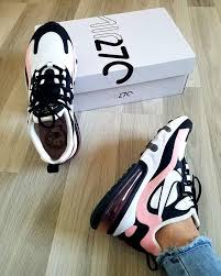 2019 Womens Nike Air Max 270 React Bleached Coral Yeezy Running Shoes In 2020 Nike Shoes Air Max Nike Air Max Nike Air Shoes