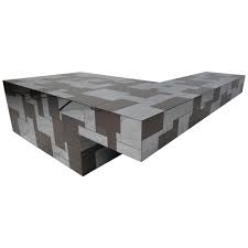 Rectangular coffee table you should remember a few points before. Rare Mid Century Modern Cityscape Paul Evans L Shaped Coffee Table For Sale At 1stdibs