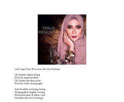 Waktu terus berlalu tanpa ku sadari yang ada hanya aku dan kenangan masih teringat jelas senyum terakhir yang kau beri untukku. Siti Nordiana Terus Mencintai Mp3 Download Free Zahilkuy