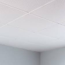 Fasade Ceiling Tile 2x2 Suspended Square In Matte White In 2020 Ceiling Tile Ceiling Grid Ceiling
