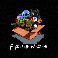Baby Yoda Friends Disney Lilo Stitch Yoda Friends Star War Plus The Mandalorian Festive Force Multipurpose T Shirt Design For Download Cute Disney Wallpaper Yoda Wallpaper Cartoon Wallpaper Iphone