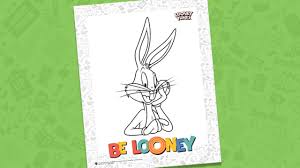 Find more bugs bunny coloring page pictures from our search. Bugs Bunny Coloring Sheet Be Looney Parents Corner