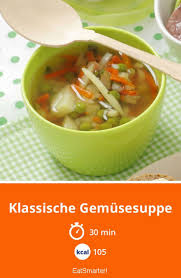 Klassische Gemusesuppe Rezept In 2020 Suppen Rezept Vegetarisch Einfache Gerichte Rezepte